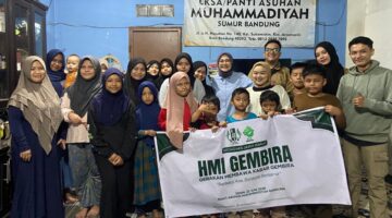 BADKO HMI Jawa Barat Gelar HMI GEMBIRA, Tebar Kebahagiaan Lewat Aksi Sosial