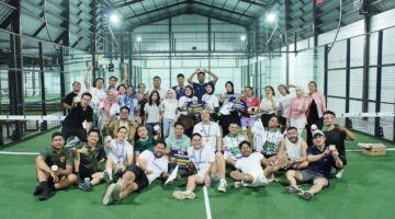 LAWYERS ON COURT”: YLC PERADI BANDUNG GELAR MINI EVENT PADEL ANTAR ADVOKAT MUDA