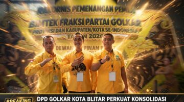DPD ​Golkar Kota Blitar Perkuat Konsolidasi dan Targetkan Penambahan Kursi di Pemilu Mendatang
